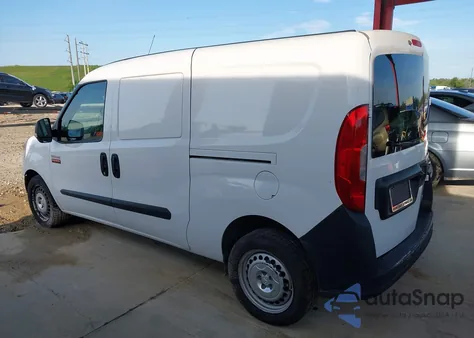 2017 Ram Promaster City Tradesman из США, поврежденный, VIN ZFBERFAB6H6E41807